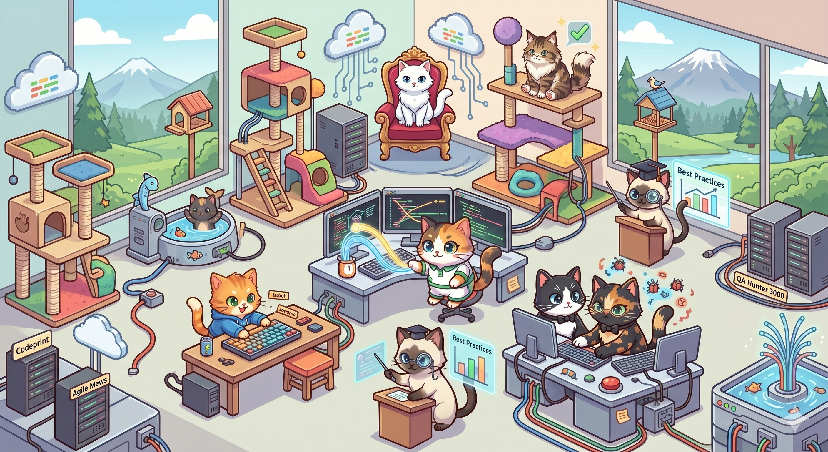 The Katjie Krew in their Studio